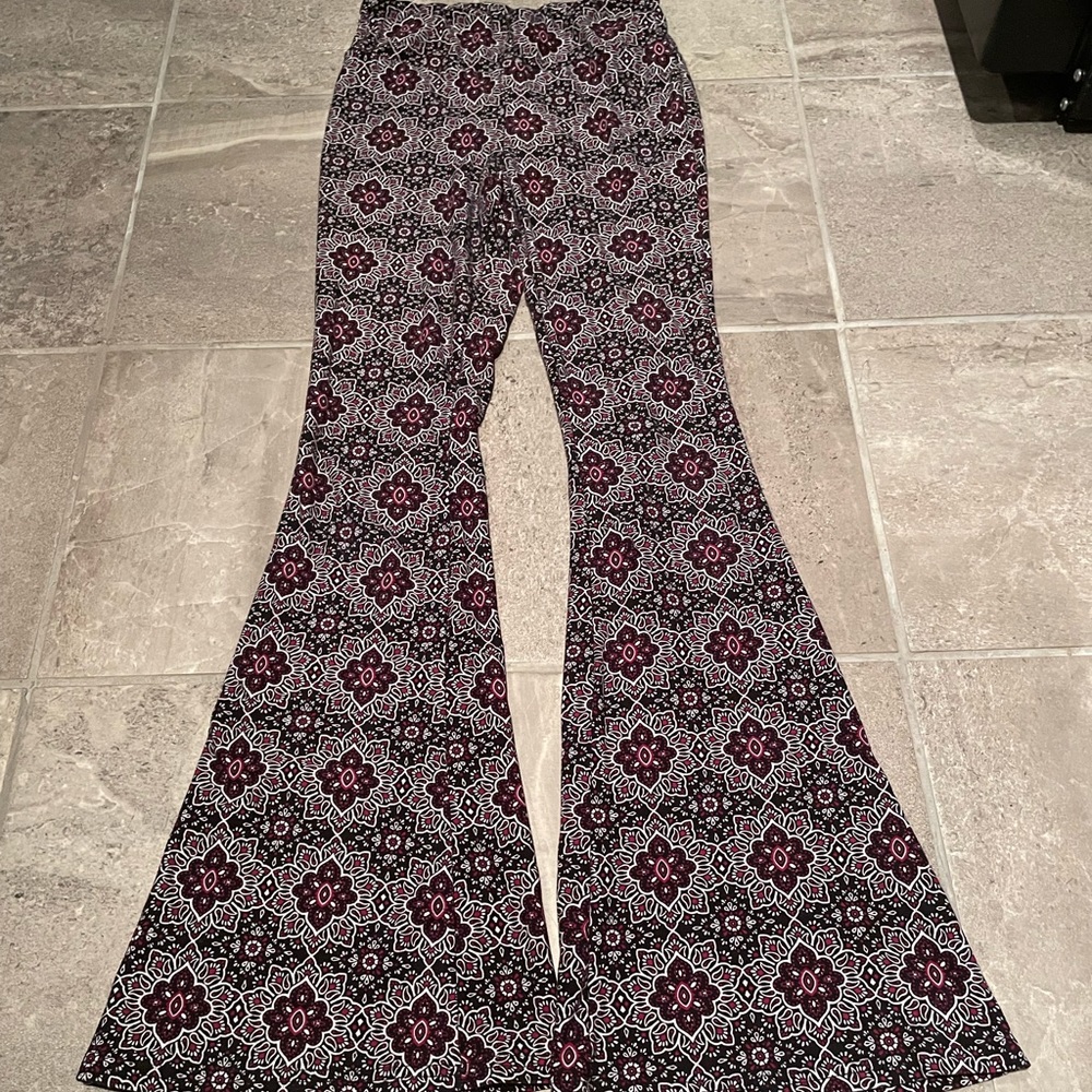 Floral Print Bellbottoms